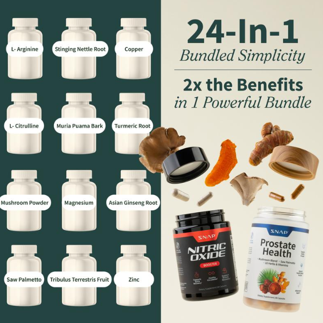 Men’s Health Bundle – Prostate & Energy Support (2-Pack)